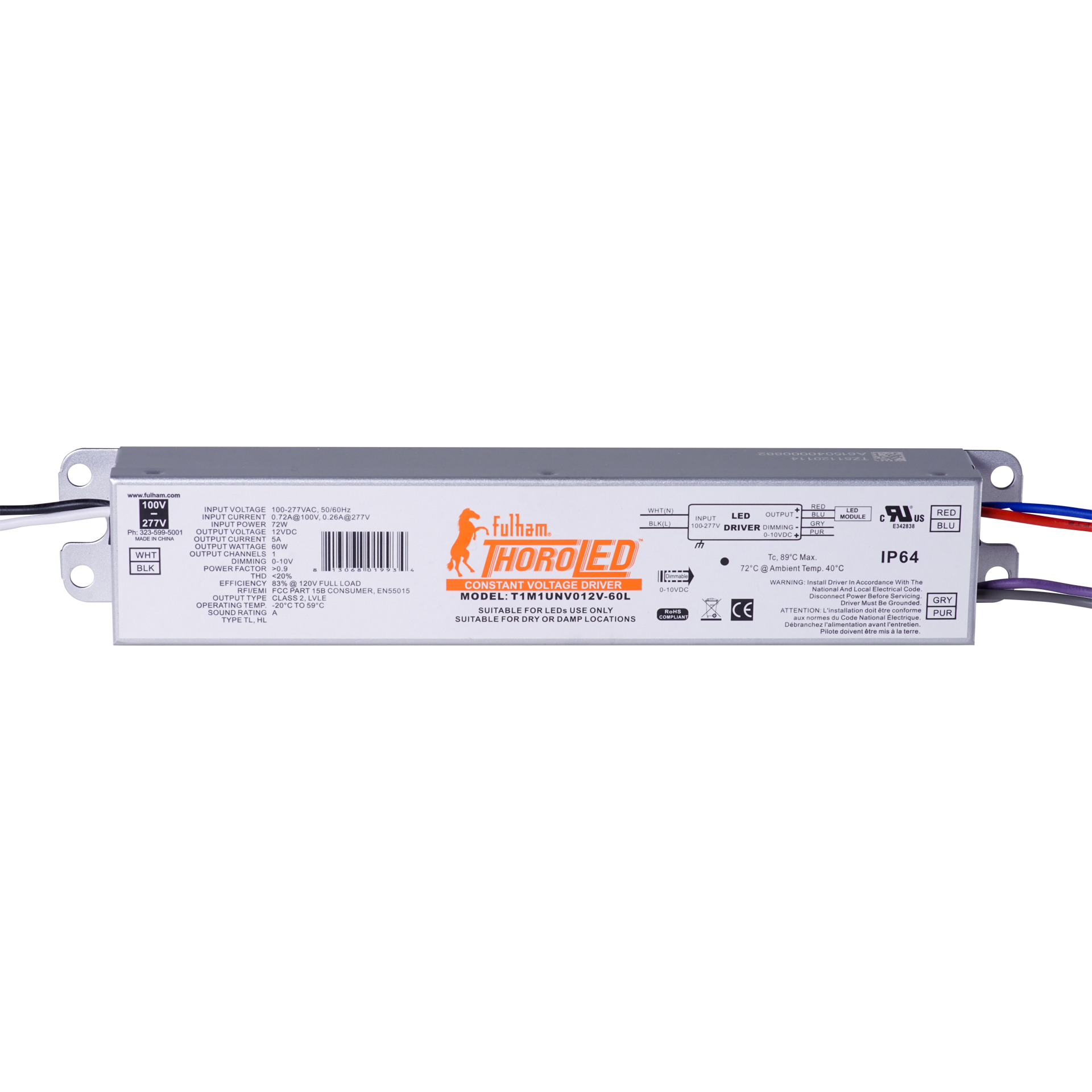 IllumiPower™ 60W Commercial LED Driver · IllumiSci