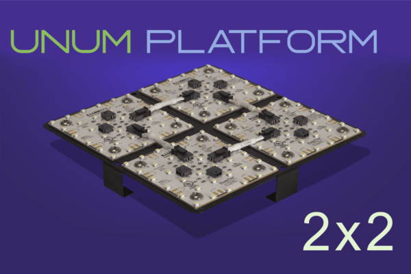 UNUM Platform with IllumiTile 2x2 Backlighting Module Sheet