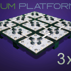 UNUM Platform 3x3 LED Module Sheet with IllumiTiles